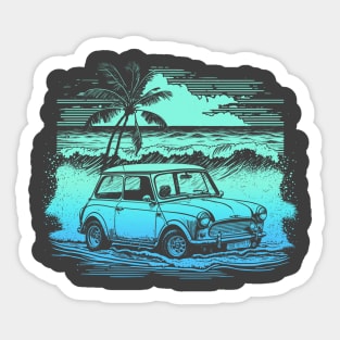 Beach Cooper Sticker